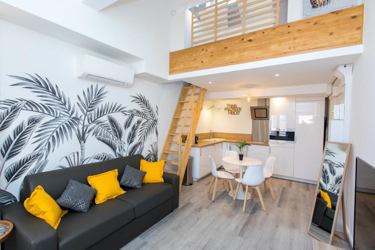 Duplex : Plage 300m, Clim, Netflix Cannes Exterior foto